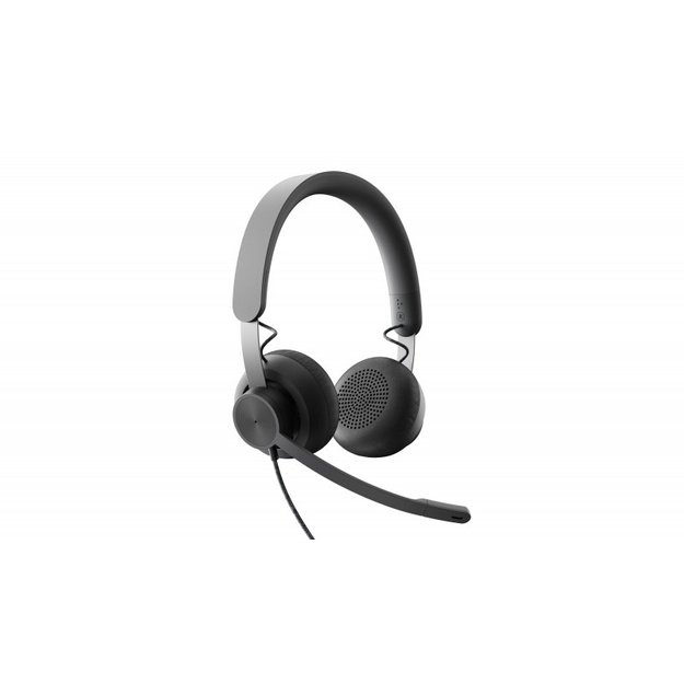 Logitech Zone Wired MS Teams Laidinės ausinės, USB-C/USB-A, Graphite