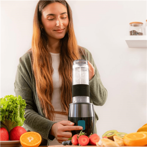 Cecotec Blender | Power Titanium 900 ProGo | Tabletop | 900 W | Jar capacity 2x0.57 L | Ice crushing | Black