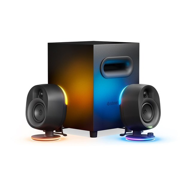 SteelSeries | Arena 7 | Bluetooth | Black | 89 dB | Computer Speakers | Wireless connection
