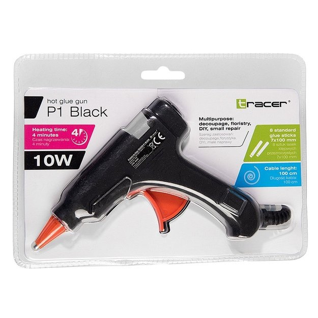 Tracer 46508  P1 Hot Glue Gun Black
