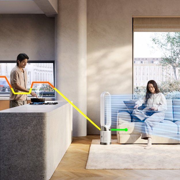 Dyson Purifier Cool PC1 (TP11) 27 m&sup2; 61.4 dB White