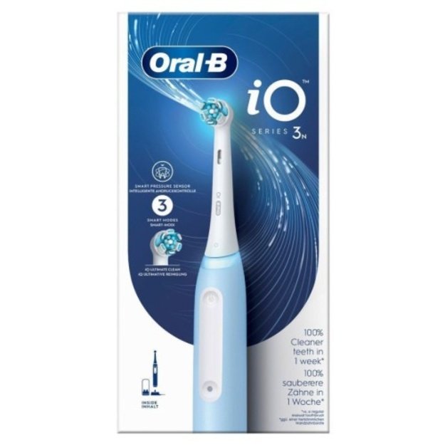Oral-B iO Series 3N Elektrinis dantų &scaron;epetėlis, Ice Blue