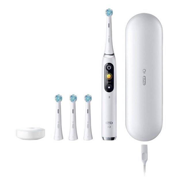 Braun Oral-B iO Series 9 White Alabaster Luxe Edition