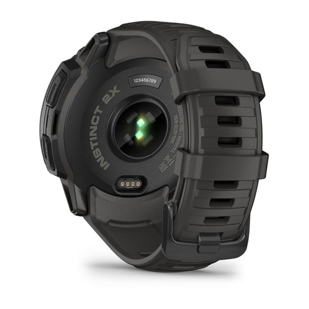 Garmin Instinct 2X Solar 2.79 cm (1.1 ) MIP 50 mm Digital 176 x 176 pixels Touchscreen Graphite GPS (satellite)
