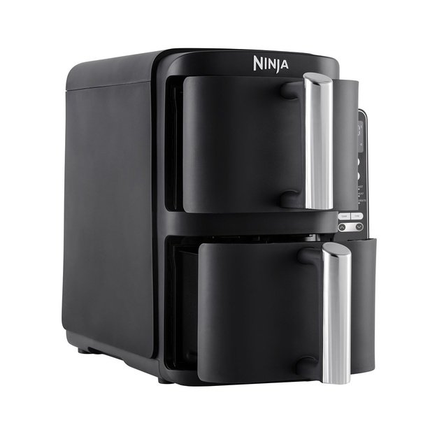 Ninja SL300EU fryer Double 7.6 L Stand-alone 2470 W Low fat fryer Black