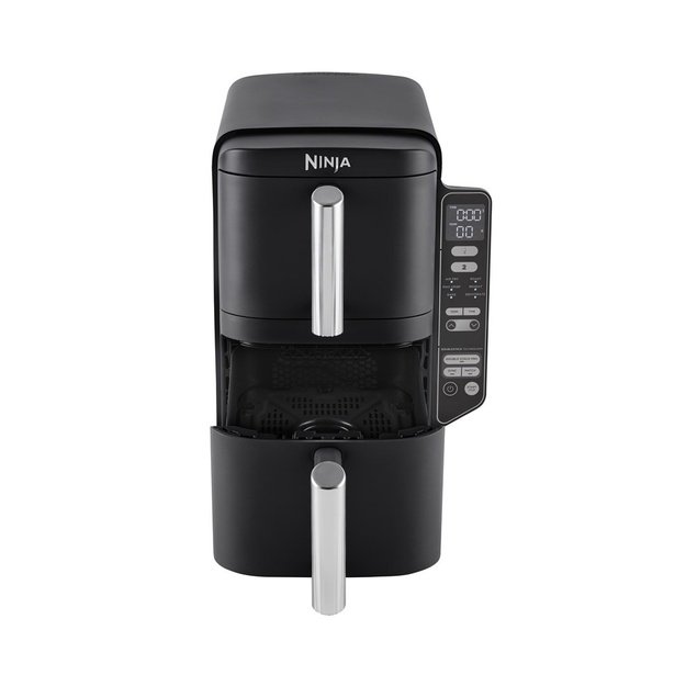 Ninja SL300EU fryer Double 7.6 L Stand-alone 2470 W Low fat fryer Black