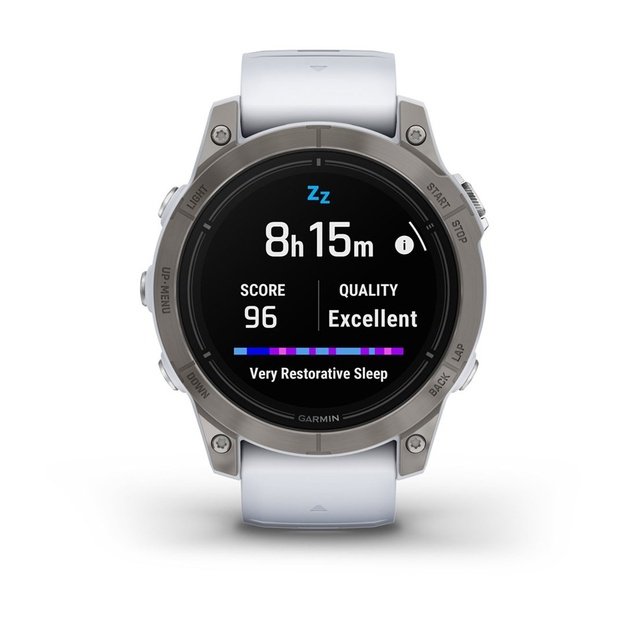 Garmin epix Pro (Gen 2) 3.3 cm (1.3 ) AMOLED 47 mm Digital 416 x 416 pixels Touchscreen Titanium Wi-Fi GPS (satellite)