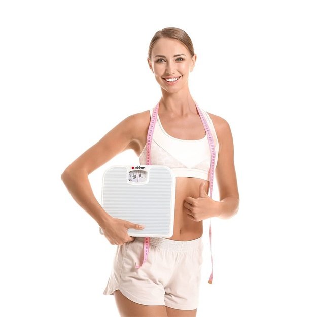 ELDOM PERSONAL MECHANICAL SCALE BR2016B WHITE