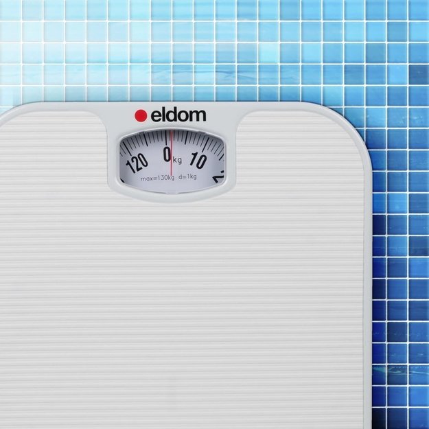 ELDOM PERSONAL MECHANICAL SCALE BR2016B WHITE