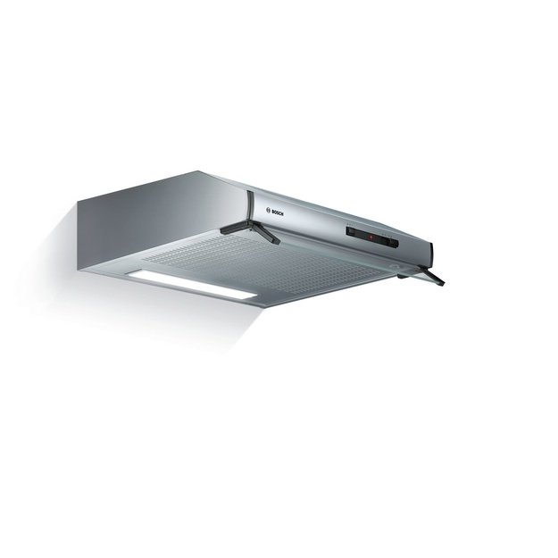 Bosch Serie 2 DUL62FA51 cooker hood 250 m&sup3;/h Wall-mounted Stainless steel D