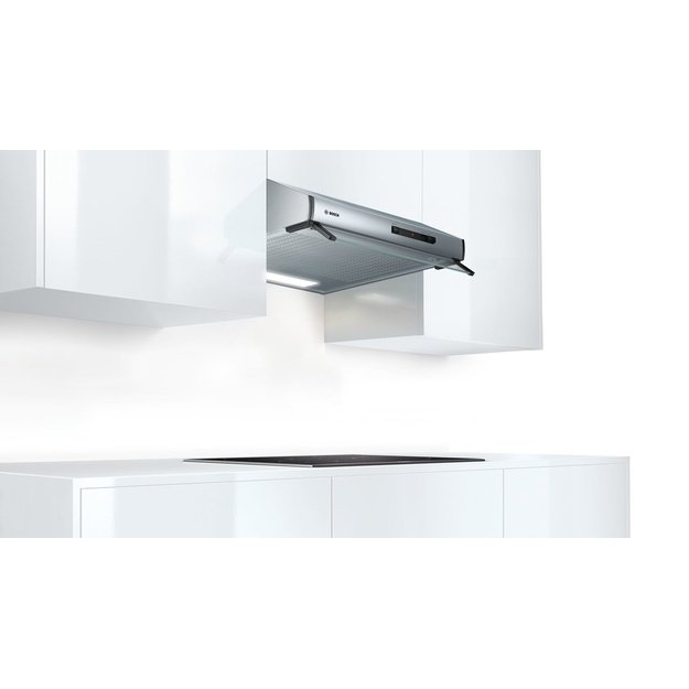 Bosch Serie 2 DUL62FA51 cooker hood 250 m&sup3;/h Wall-mounted Stainless steel D