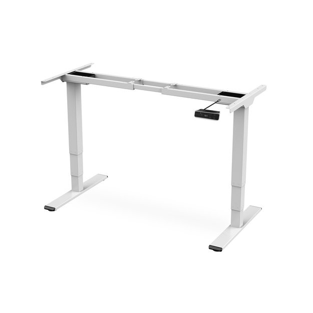 Digitus Electrically Height-Adjustable Table Frame, dual motor, 3 levels, white