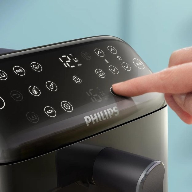 Philips Airfryer, Dual Basket | NA462/80 4000 Series | Capacity 10 L | Power 2750 W | RapidAir | Silk White/Beige