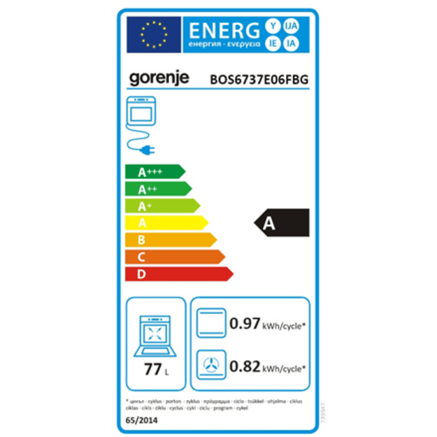 GORENJE BOS6737E06FBG Oven