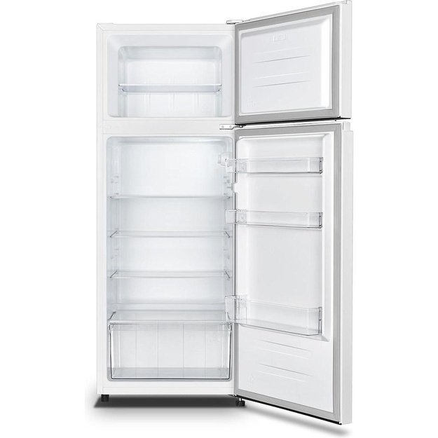 Gorenje Refrigerator | RF4142PW4 | Energy efficiency class E | Free standing | Combi | Height 143.6 cm | Fridge net capacity 165