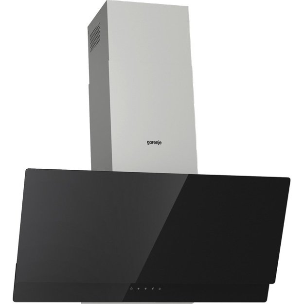 Gorenje WHI949EXBG cooker hood Wall-mounted Silver, Stainless steel 608 m&sup3;/h
