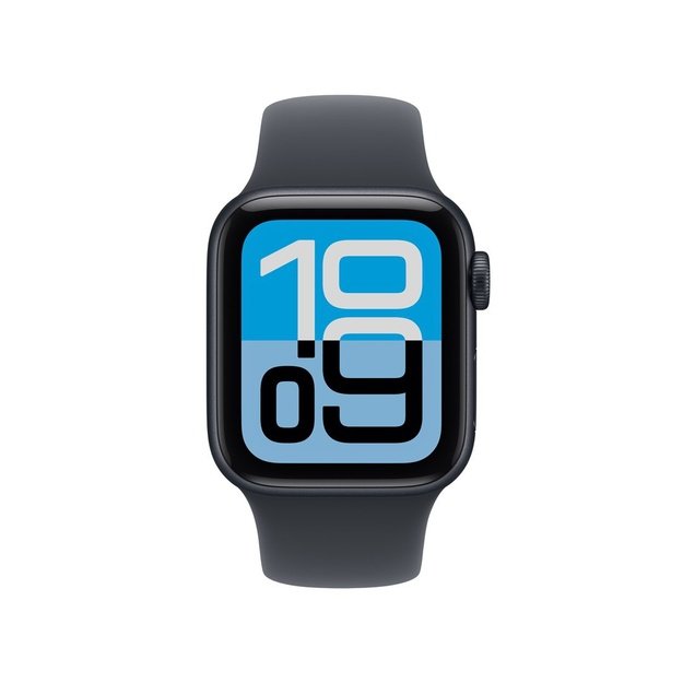 Apple Watch SE (3nd generation) SE 3 GPS 40mm Midnight Aluminium Case with Midnight Sport Band - M/L