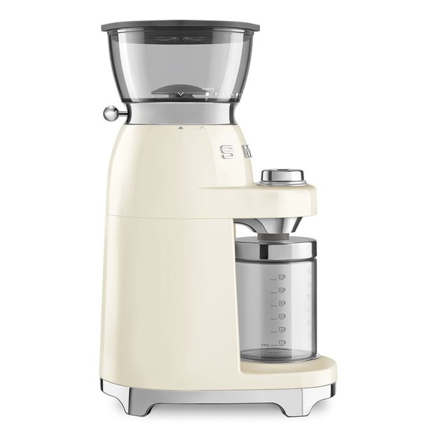 Smeg CGF03CREU coffee grinder 150 W Cream
