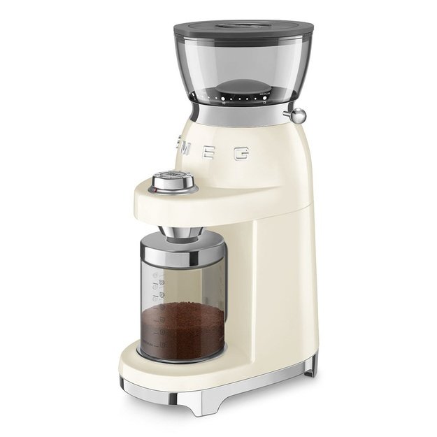 Smeg CGF03CREU coffee grinder 150 W Cream