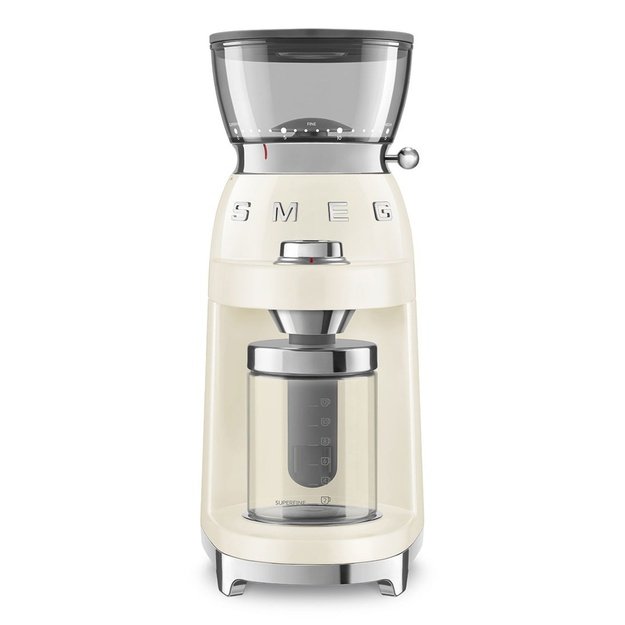 Smeg CGF03CREU coffee grinder 150 W Cream