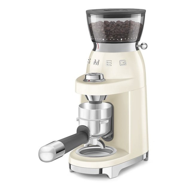 Smeg CGF03CREU coffee grinder 150 W Cream