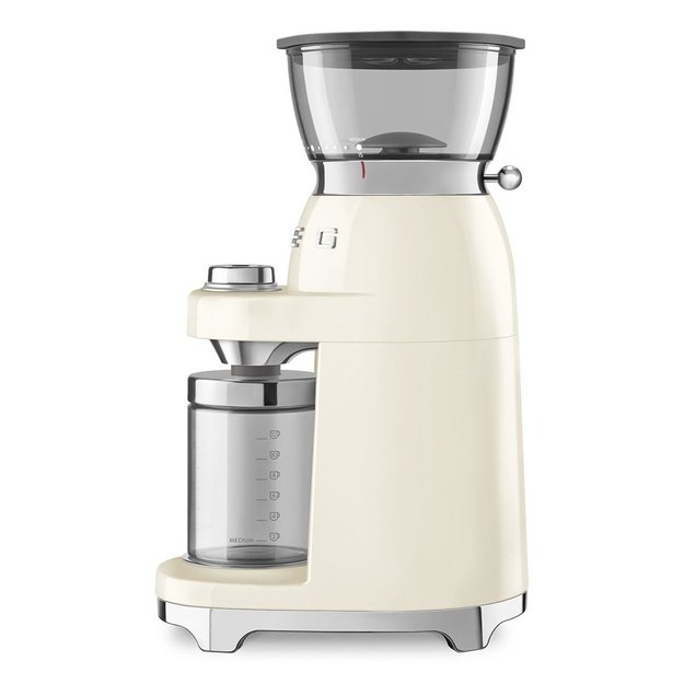 Smeg CGF03CREU coffee grinder 150 W Cream