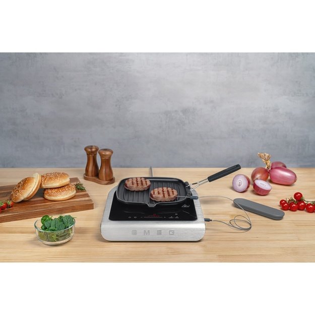 Smeg PIC01BLMEU hob Black Countertop Zone induction hob 1 zone(s)
