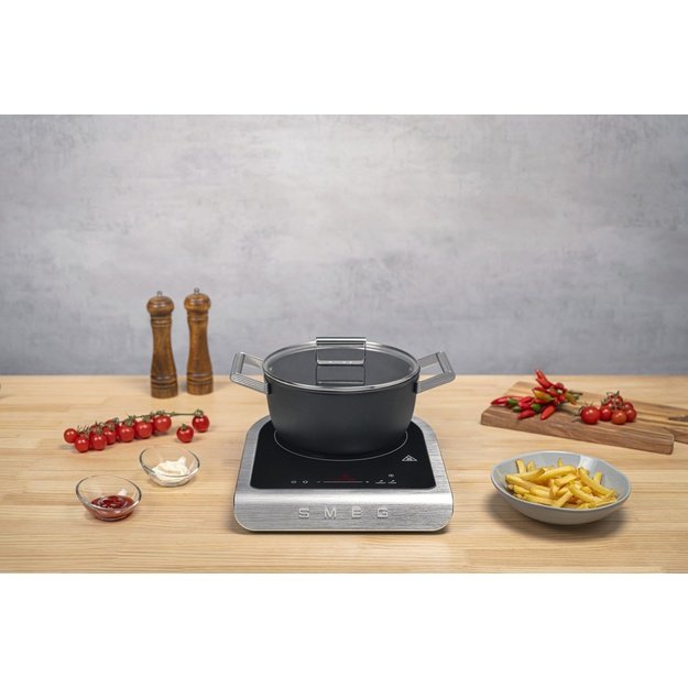 Smeg PIC01BLMEU hob Black Countertop Zone induction hob 1 zone(s)