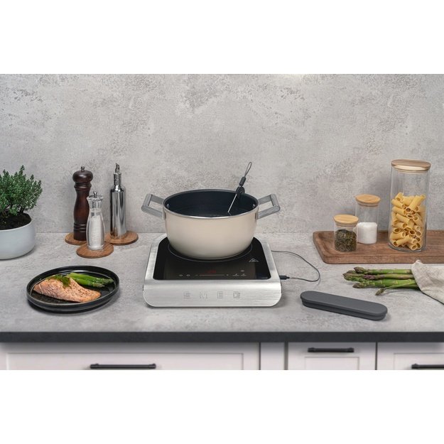 Smeg PIC01BLMEU hob Black Countertop Zone induction hob 1 zone(s)