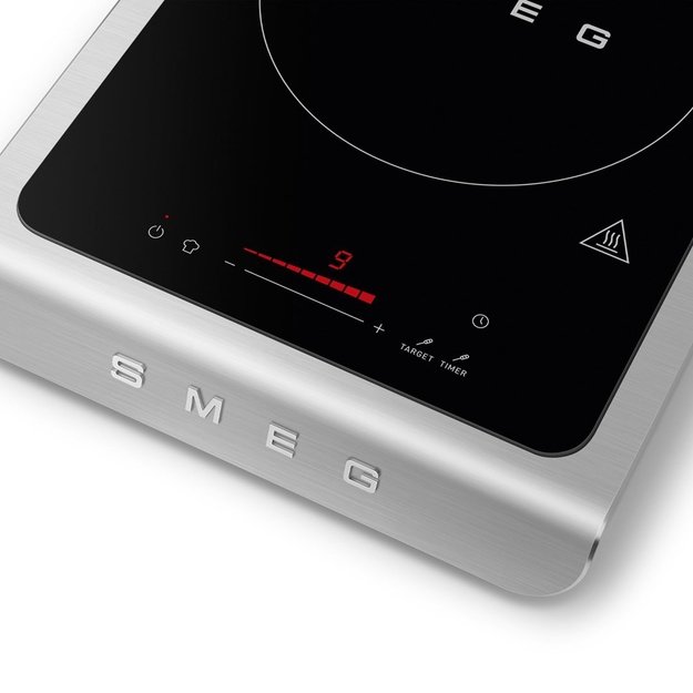 Smeg PIC01BLMEU hob Black Countertop Zone induction hob 1 zone(s)