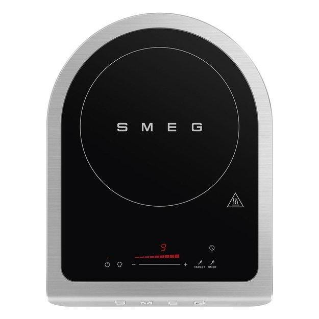 Smeg PIC01BLMEU hob Black Countertop Zone induction hob 1 zone(s)