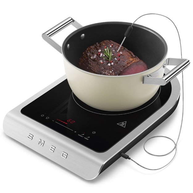 Smeg PIC01BLMEU hob Black Countertop Zone induction hob 1 zone(s)