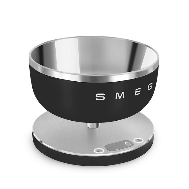 Smeg Collezione Kitchen Scales KSC01BLMWW Black