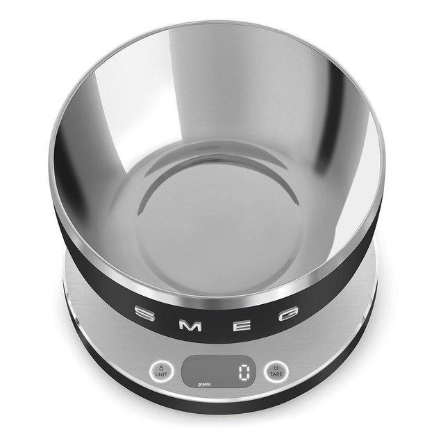 Smeg Collezione Kitchen Scales KSC01BLMWW Black
