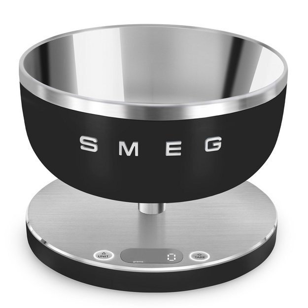 Smeg Collezione Kitchen Scales KSC01BLMWW Black