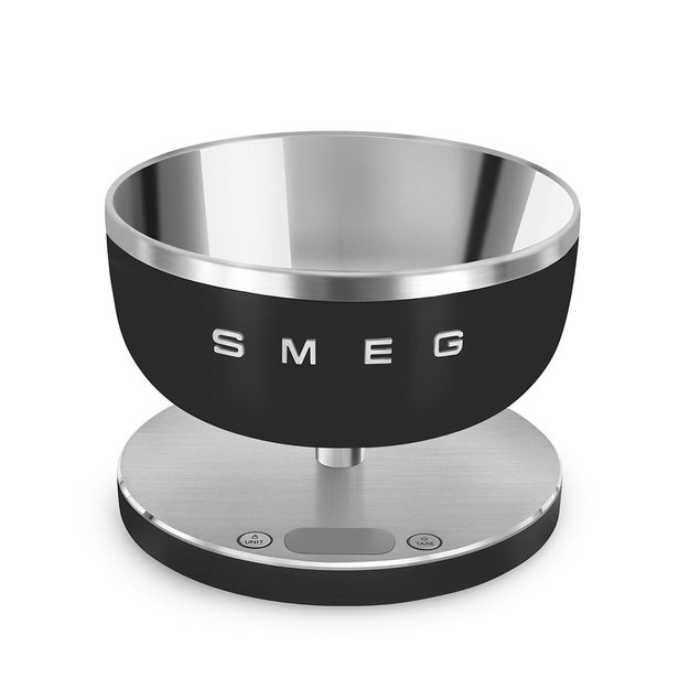 Smeg Collezione Kitchen Scales KSC01BLMWW Black