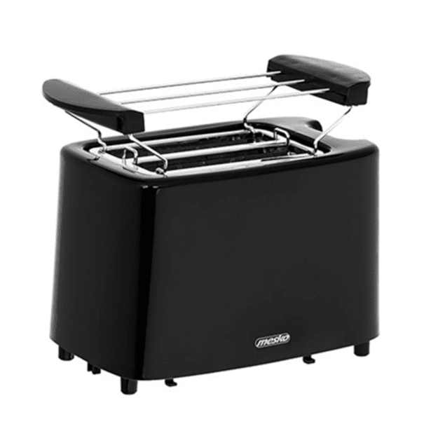 Mesko | Toaster | MS 3220 | Power 750 W | Number of slots 2 | Housing material Plastic | Black