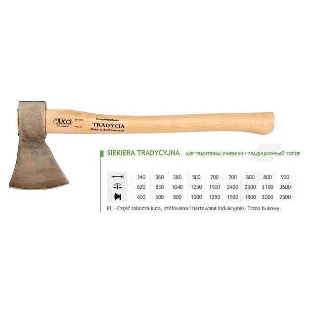 JUCO TRADITIONAL AXE 2.0kg