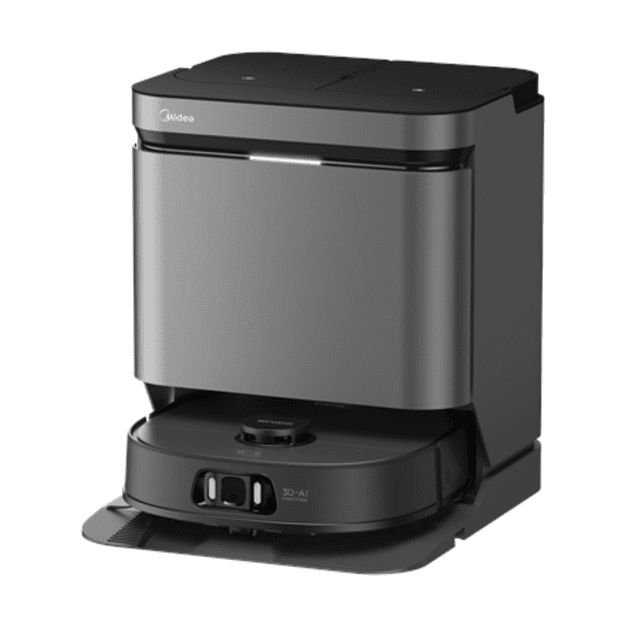 Midea Robot Vacuum Cleaner | V15 | Wet&Dry | 5200 mAh | Dust capacity 3 L | 16200 Pa | Black
