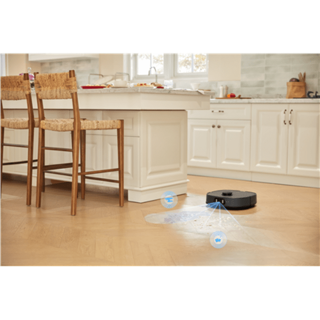 Midea Robot Vacuum Cleaner | V15 | Wet&Dry | 5200 mAh | Dust capacity 3 L | 16200 Pa | Black