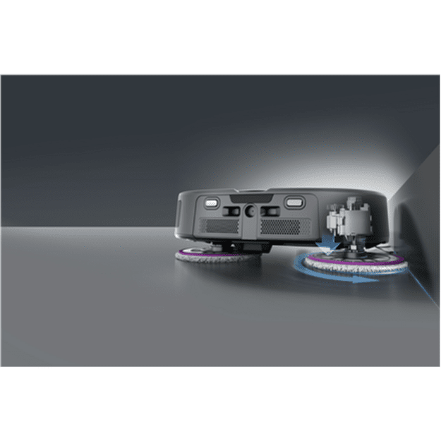 Midea Robot Vacuum Cleaner | V15 | Wet&Dry | 5200 mAh | Dust capacity 3 L | 16200 Pa | Black