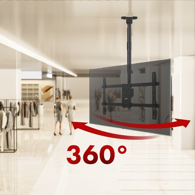 Maclean ceiling mount for TV, max load 60kg, 43-86 , max VESA 600x400, MC-112 B