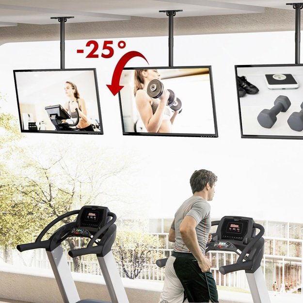 Maclean ceiling mount for TV, max load 60kg, 43-86 , max VESA 600x400, MC-112 B