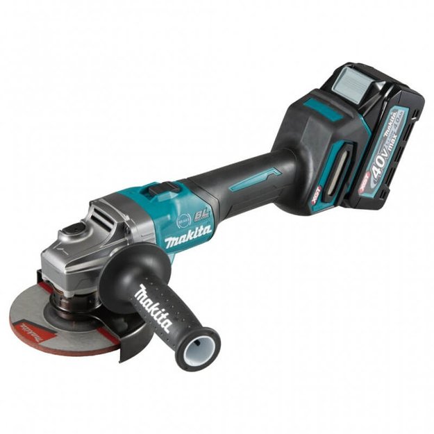 Akumuliatorinis kampinis &scaron;lifuoklis MAKITA GA005GM201 40V Max XGT