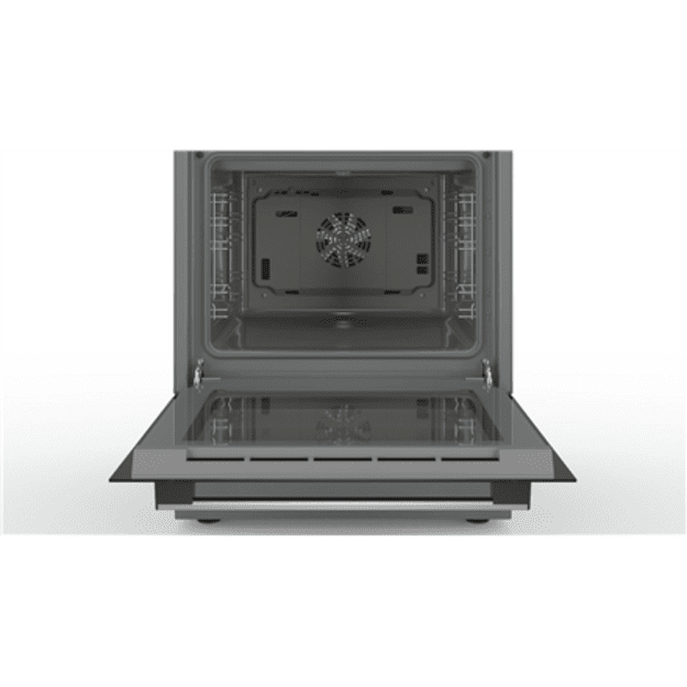 Bosch | Cooker | HKR39A250U | Hob type Vitroceramic | Oven type Electric | Stainless steel | Width 60 cm | Electronic ignition |