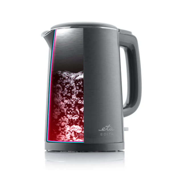 ETA Kettle | ETA859590020 EDITA | Electric | 2200 W | 1.5 L | Stainless steel | 360&deg; rotational base | Grey