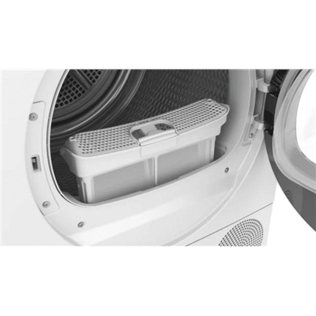 Bosch Dryer Machine with Heat Pump | WQG2450ISN | Energy efficiency class Class D | Front loading | 9 kg | LCD | Depth 61.3 cm |