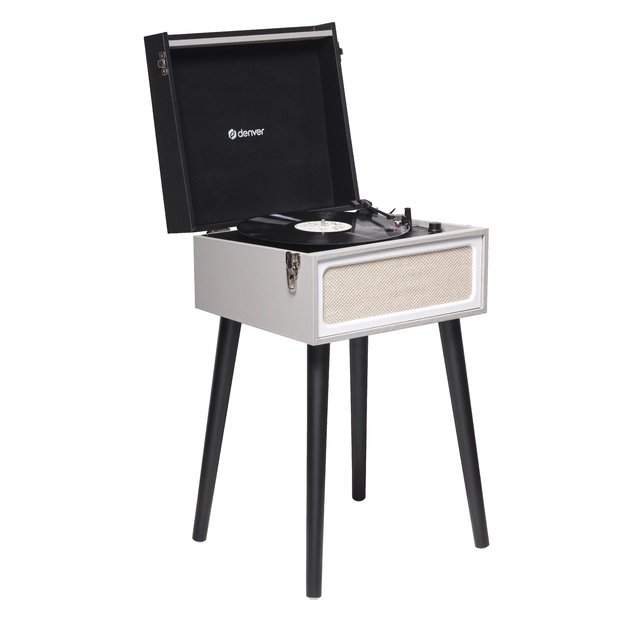 Denver VPR-250 retro turntable with FM radio, Bluetooth and USB