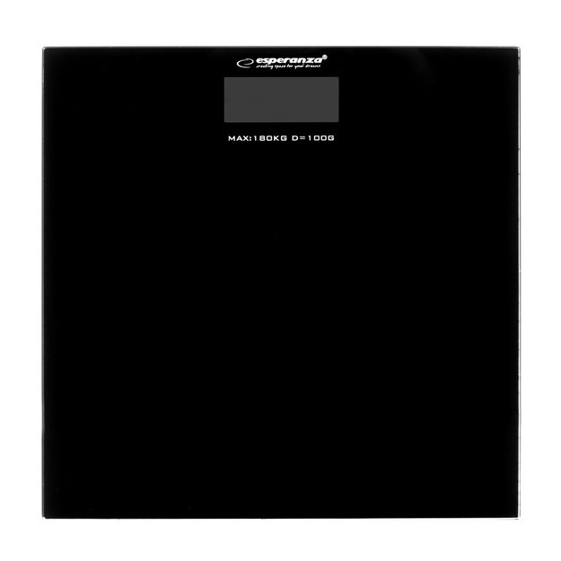 Weighing scale bathroom Esperanza Aerobic EBS002K (black color)