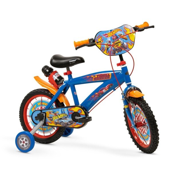 Vaiki&scaron;kas dviratis 14  HOT WHEELS TOIMSA 1468